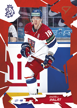 Ondrej Palat Reprezentace Hokejove Cesko 2026 SportZoo Scarlet Red #43