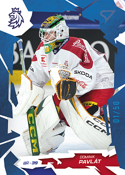 Dominik Pavlat Reprezentace Hokejove Cesko 2026 SportZoo Cobalt Blue /50 #05