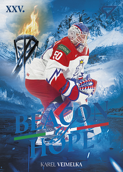 Karel Vejmelka Reprezentace Hokejove Cesko 2026 SportZoo Beacon of Hope #BH-04
