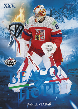 Daniel Vladar Reprezentace Hokejove Cesko 2026 SportZoo Beacon of Hope #BH-05