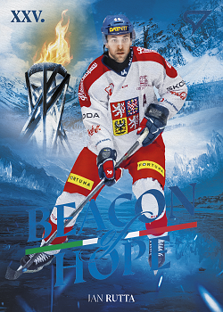 Jan Rutta Reprezentace Hokejove Cesko 2026 SportZoo Beacon of Hope #BH-10