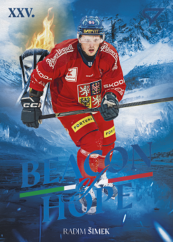 Radim Simek Reprezentace Hokejove Cesko 2026 SportZoo Beacon of Hope #BH-11
