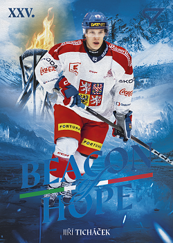 Jiri Tichacek Reprezentace Hokejove Cesko 2026 SportZoo Beacon of Hope #BH-13