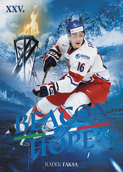 Radek Faksa Reprezentace Hokejove Cesko 2026 SportZoo Beacon of Hope #BH-15