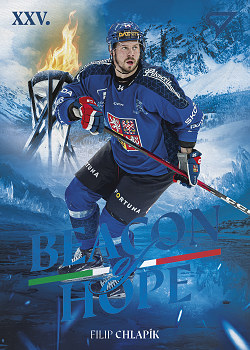 Filip Chlapik Reprezentace Hokejove Cesko 2026 SportZoo Beacon of Hope #BH-18