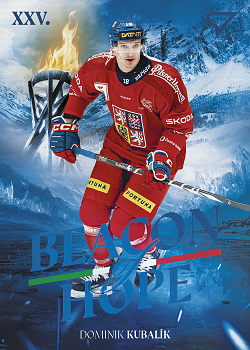 Dominik Kubalik Reprezentace Hokejove Cesko 2026 SportZoo Beacon of Hope #BH-21