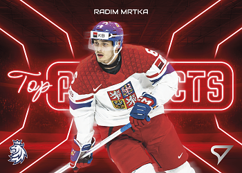 Radim Mrtka Reprezentace Hokejove Cesko 2026 SportZoo Top Prospects #TP-10