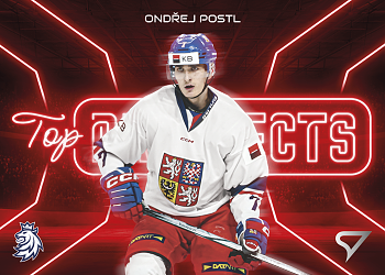 Ondrej Postl Reprezentace Hokejove Cesko 2026 SportZoo Top Prospects #TP-11
