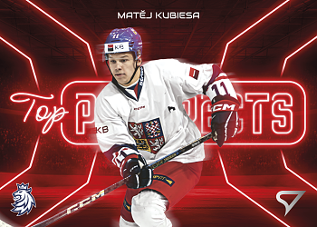 Matej Kubiesa Reprezentace Hokejove Cesko 2026 SportZoo Top Prospects #TP-26