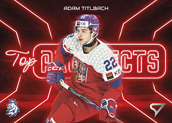 Adam Titlbach Reprezentace Hokejove Cesko 2026 SportZoo Top Prospects #TP-34