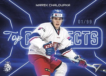 Marek Chaloupka Reprezentace Hokejove Cesko 2026 SportZoo Top Prospects Blue /99 #TP-07