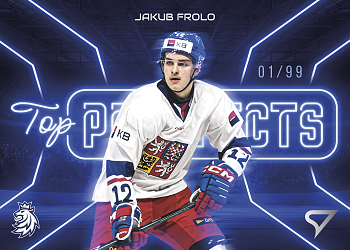 Jakub Frolo Reprezentace Hokejove Cesko 2026 SportZoo Top Prospects Blue /99 #TP-21