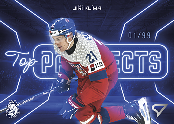 Jiri Klima Reprezentace Hokejove Cesko 2026 SportZoo Top Prospects Blue /99 #TP-25