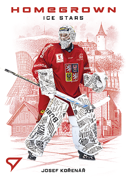 Josef Korenar Reprezentace Hokejove Cesko 2026 SportZoo Homegrown Ice Stars #HS-01