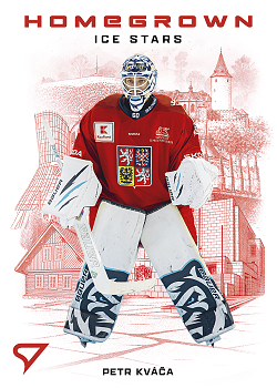 Petr Kvaca Reprezentace Hokejove Cesko 2026 SportZoo Homegrown Ice Stars #HS-02