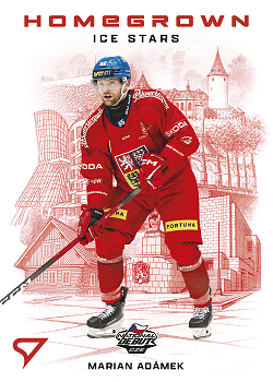 Marian Adamek Reprezentace Hokejove Cesko 2026 SportZoo Homegrown Ice Stars #HS-03