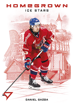 Daniel Gazda Reprezentace Hokejove Cesko 2026 SportZoo Homegrown Ice Stars #HS-05
