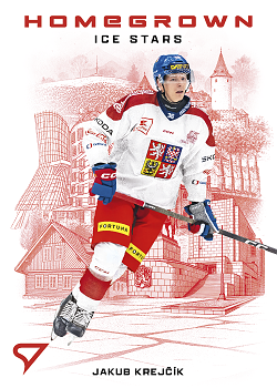 Jakub Krejcik Reprezentace Hokejove Cesko 2026 SportZoo Homegrown Ice Stars #HS-08