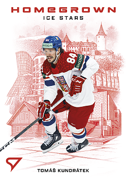 Tomas Kundratek Reprezentace Hokejove Cesko 2026 SportZoo Homegrown Ice Stars #HS-09