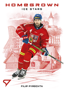 Filip Pyrochta Reprezentace Hokejove Cesko 2026 SportZoo Homegrown Ice Stars #HS-10