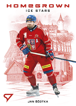 Jan Scotka Reprezentace Hokejove Cesko 2026 SportZoo Homegrown Ice Stars #HS-11