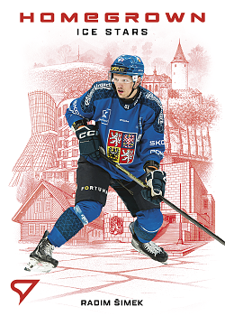Radim Simek Reprezentace Hokejove Cesko 2026 SportZoo Homegrown Ice Stars #HS-12