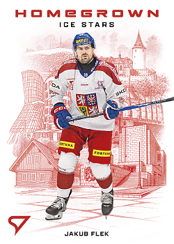 Jakub Flek Reprezentace Hokejove Cesko 2026 SportZoo Homegrown Ice Stars #HS-16