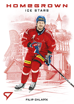 Filip Chlapik Reprezentace Hokejove Cesko 2026 SportZoo Homegrown Ice Stars #HS-17