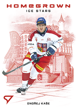 Ondrej Kase Reprezentace Hokejove Cesko 2026 SportZoo Homegrown Ice Stars #HS-18