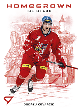 Ondrej Kovarcik Reprezentace Hokejove Cesko 2026 SportZoo Homegrown Ice Stars #HS-21