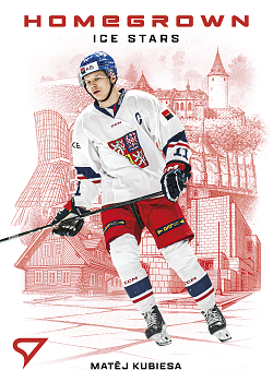 Matej Kubiesa Reprezentace Hokejove Cesko 2026 SportZoo Homegrown Ice Stars #HS-22