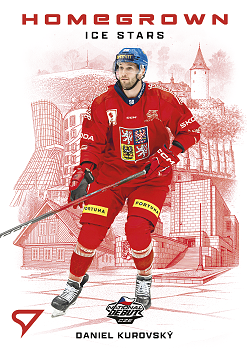 Daniel Kurovsky Reprezentace Hokejove Cesko 2026 SportZoo Homegrown Ice Stars #HS-23