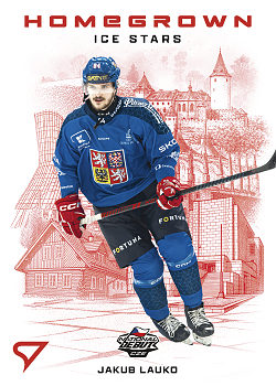 Jakub Lauko Reprezentace Hokejove Cesko 2026 SportZoo Homegrown Ice Stars #HS-24