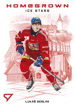 Lukas Sedlak Reprezentace Hokejove Cesko 2026 SportZoo Homegrown Ice Stars #HS-25