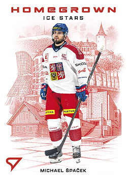 Michael Spacek Reprezentace Hokejove Cesko 2026 SportZoo Homegrown Ice Stars #HS-27