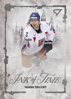 Marek Zidlicky Reprezentace Hokejove Cesko 2026 SportZoo Ink of Time #IT-4