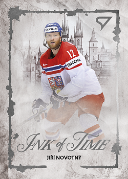 Jiri Novotny Reprezentace Hokejove Cesko 2026 SportZoo Ink of Time #IT-6