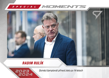 Radim Rulik Reprezentace Hokejove Cesko 2026 SportZoo Special Moments #SM-20