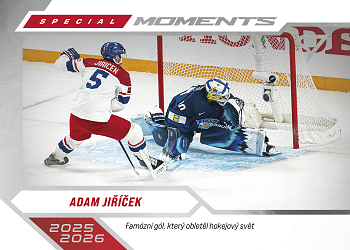 Adam Jiricek Reprezentace Hokejove Cesko 2026 SportZoo Special Moments #SM-23
