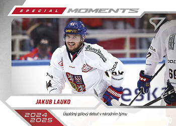 Jakub Lauko Reprezentace Hokejove Cesko 2026 SportZoo Special Moments #SM-27