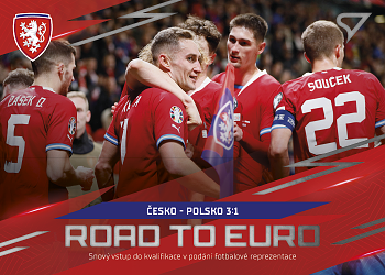 Cesko - Polsko 3:1 Czech Republic Hrdi Lvi 2024 SportZoo Road to EURO #RE-01