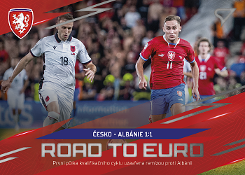 Cesko - Albanie 1:1 Czech Republic Hrdi Lvi 2024 SportZoo Road to EURO #RE-08