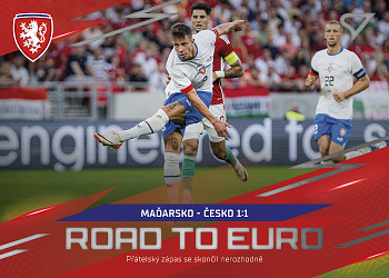 Madarsko - Cesko 1:1 Czech Republic Hrdi Lvi 2024 SportZoo Road to EURO #RE-10