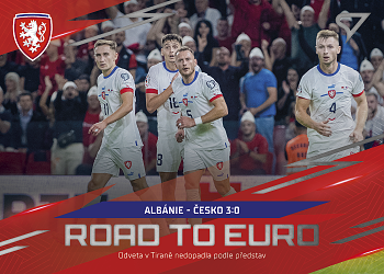 Albanie - Cesko 3:0 Czech Republic Hrdi Lvi 2024 SportZoo Road to EURO #RE-11
