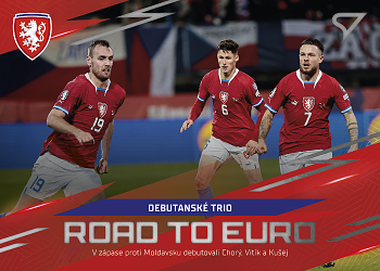 Debutanske trio Czech Republic Hrdi Lvi 2024 SportZoo Road to EURO #RE-17