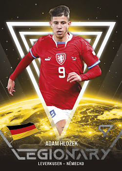 Adam Hlozek Czech Republic Hrdi Lvi 2024 SportZoo Legionary #LN-17