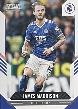 James Maddison Leicester City Panini Score Premier League 2021/22 #95