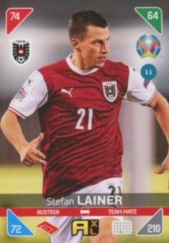 Stefan Lainer Austria Panini UEFA EURO 2020 Kick Off #11