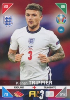 Kieran Trippier England Panini UEFA EURO 2020 Kick Off #56