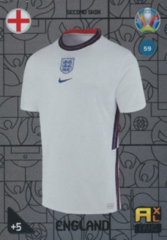 Second Skin England Panini UEFA EURO 2020 Kick Off Second Skins #59